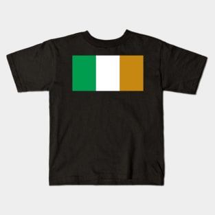 Ireland Flag, bratach na hÉireann Kids T-Shirt